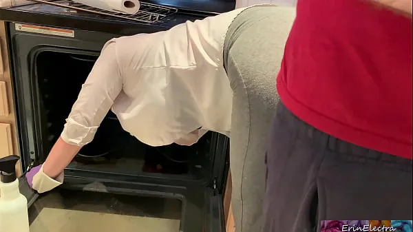Best Silly stepmom gets stuck in the oven and wants to get fucked clips Clips