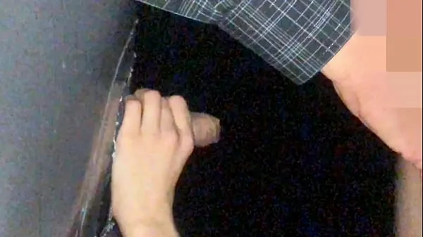 Best Couple enjoing glory hole at the club, she love take two dicks anda get cum clips Clips