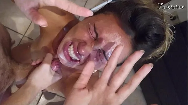 Best Girl orgasms multiple times and in all positions. (at 7.4, 22.4, 37.2). BLOWJOB FEET UP with epic huge facial as a REWARD - FRENCH audio clips Clips