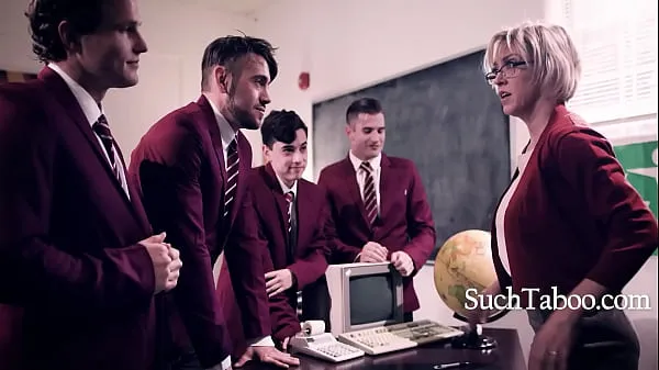 Best Group Of Boys Destroy Their Teacher - Dee Williams clips Clips