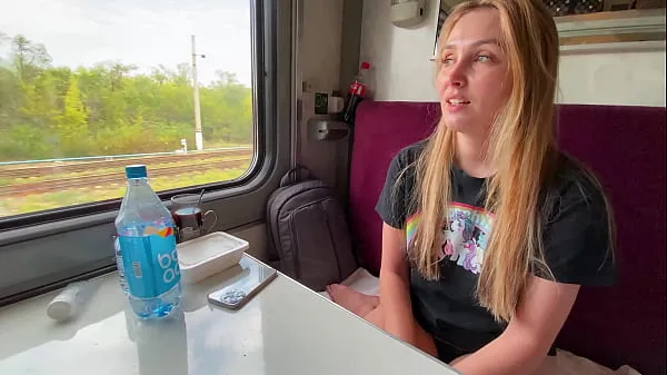 Best Married stepmother Alina Rai had sex on the train with a stranger clips Clips