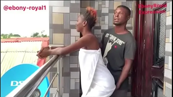 Best Lagos big boy fuck her step sister at the balcony full video on Red clips Clips