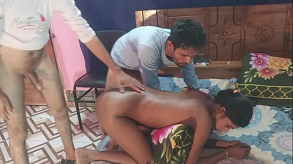 Best First time sex desi girlfriend Threesome Bengali Fucks Two Guys and one girl , Hanif pk and Sumona and Manik clips Clips