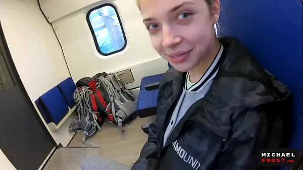 Best Blowjob on the Train from a Shy chan clips Clips