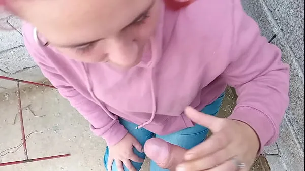 Best Red-haired American girl gives me a rich blowjob until I cum in her mouth - instagram fabian pintos97 clips Clips