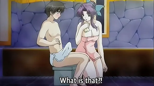 Najboljši Step Mom gives a Bath to her 18yo Step Son - Hentai Uncensored [Subtitled posnetki Posnetki