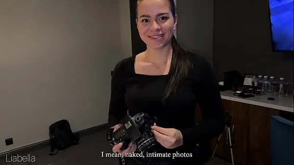 Best Fucked my photographer and came on her tits - Liabella clips Clips